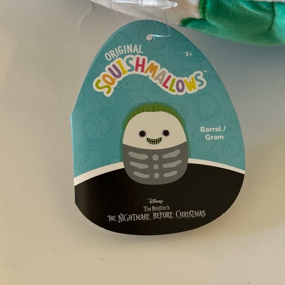 NWT nightmare before Christmas Barrel Squish-mallow 10inch - Picture 2 of 3